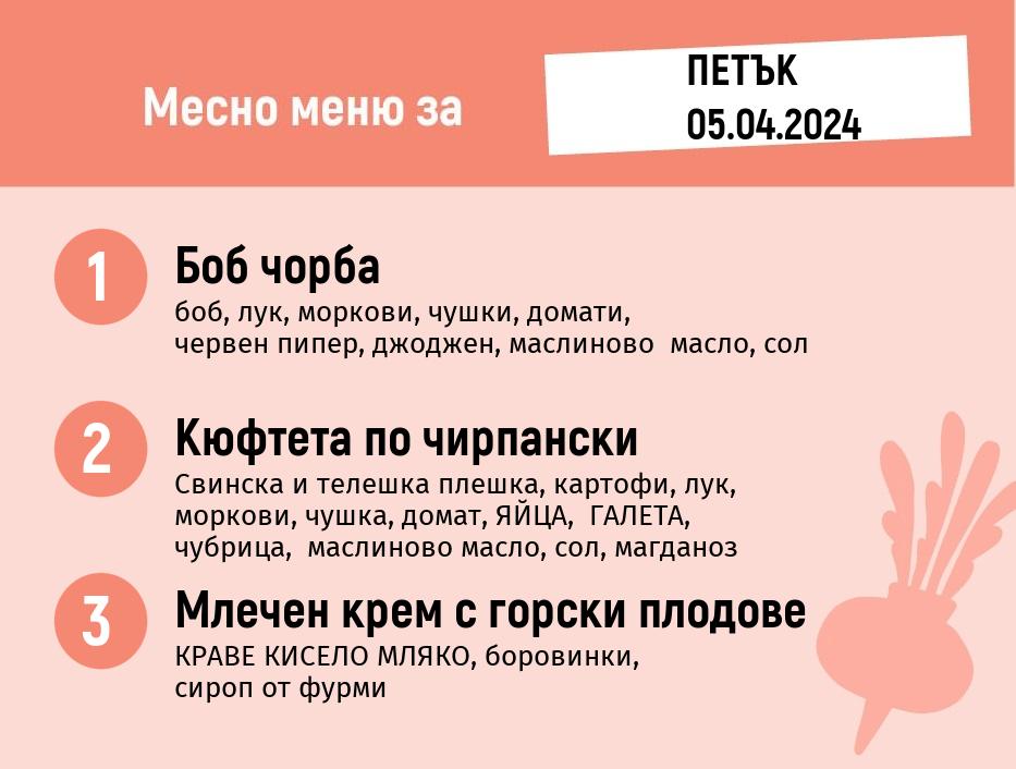 Меню 05.04 месно 300гр.