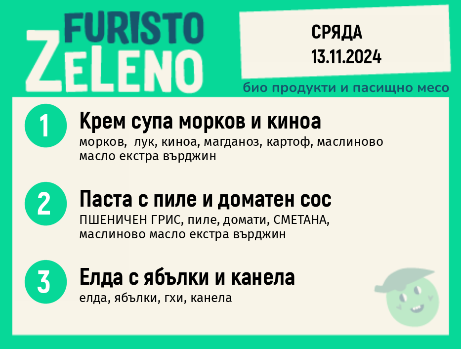 Месно 270 ZeLeno /  13 ноември