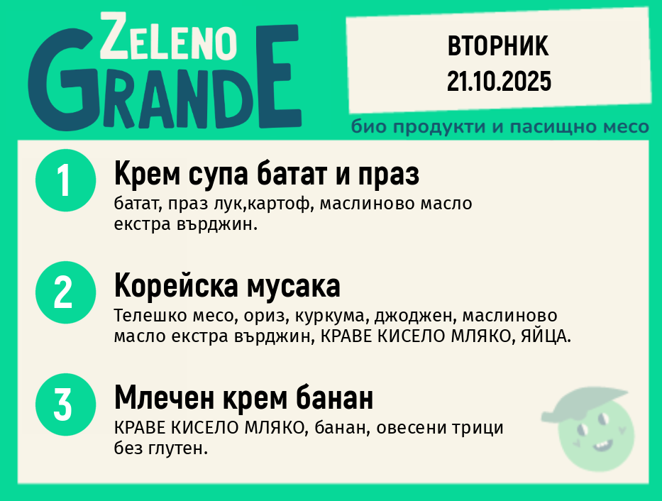 Месно 270 ZeLeno / 21 октомври