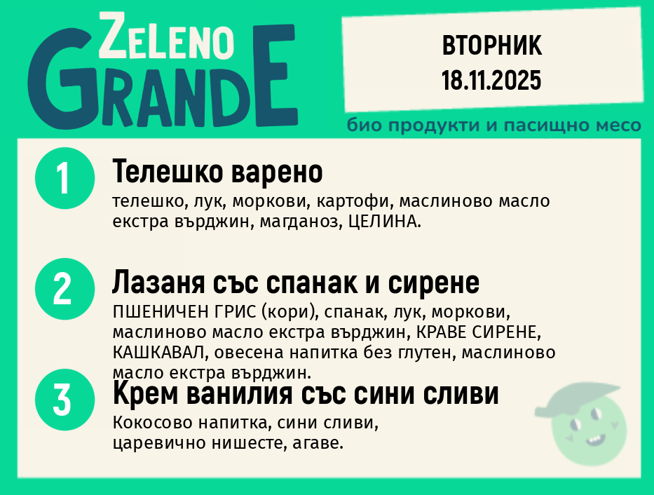 Месно 270 ZeLeno / 18 ноември