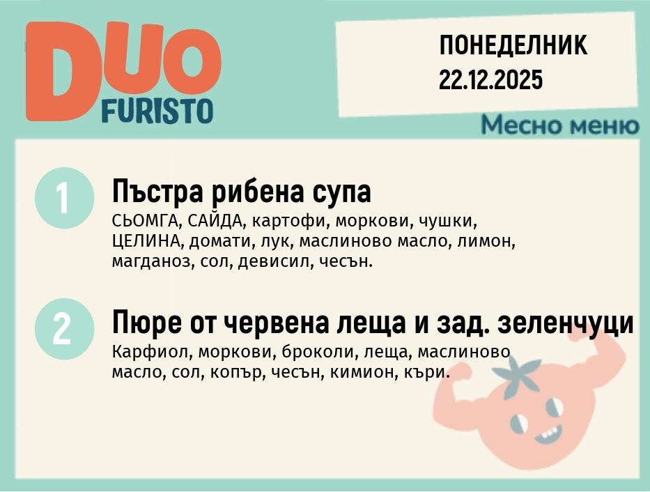 Меню 22.12 DUO 200гр.