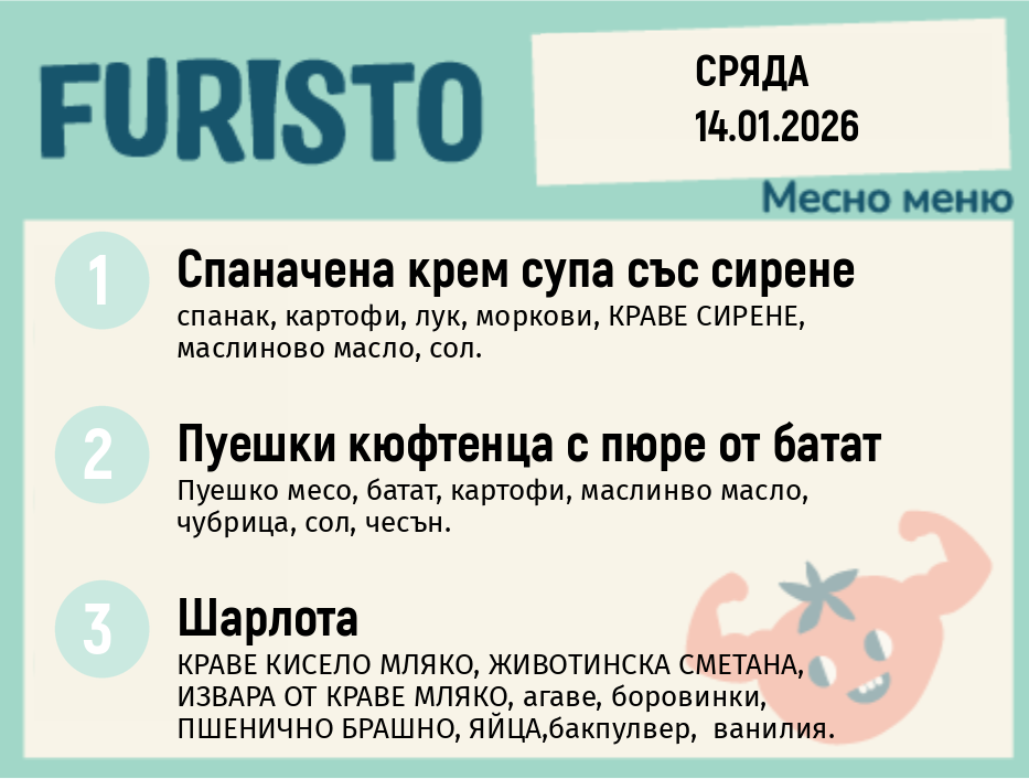 Меню 14.01 месно 200гр. 