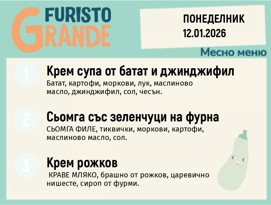 Меню 12.01 месно  300гр.