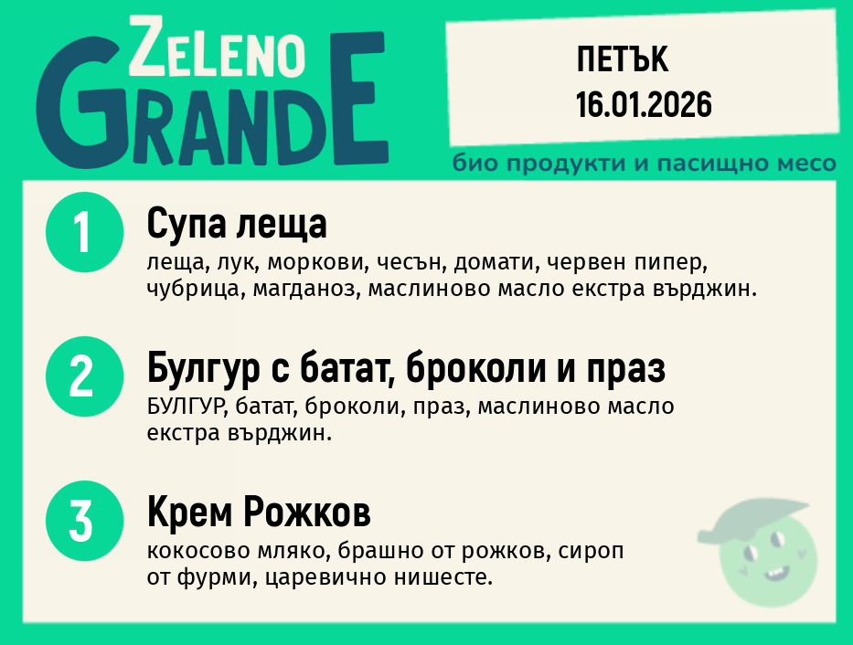 Веге 270 ZeLeno / 16 януари