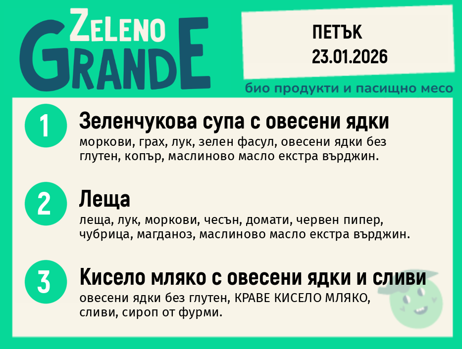 Веге 270 ZeLeno / 23 януари