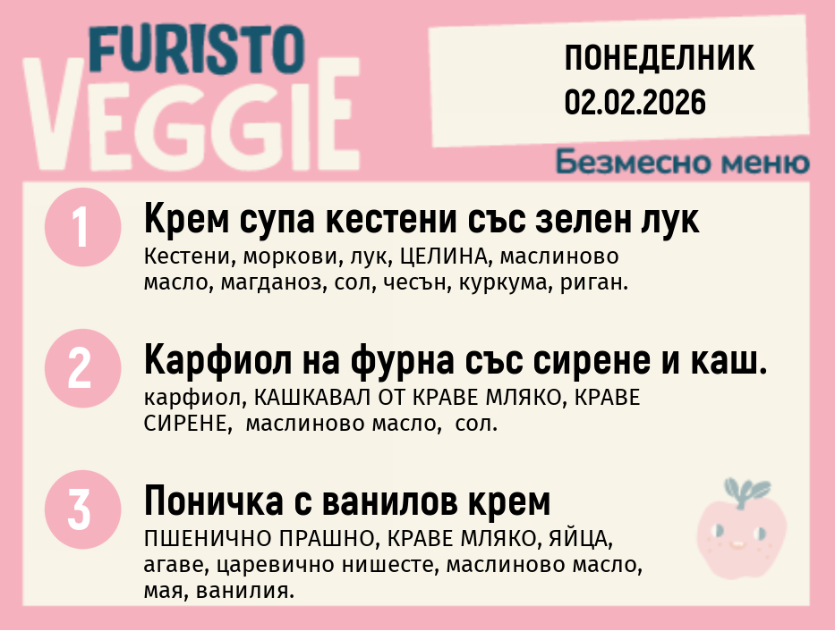 Меню 02.02 безмесно 200гр.