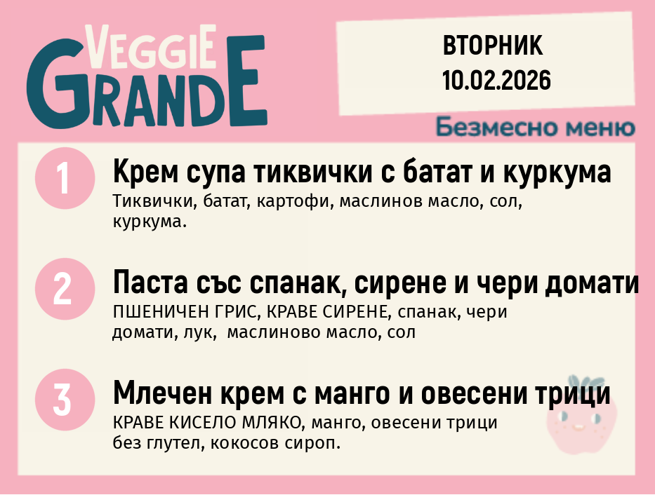 Меню 10.02 безмесно  300гр.