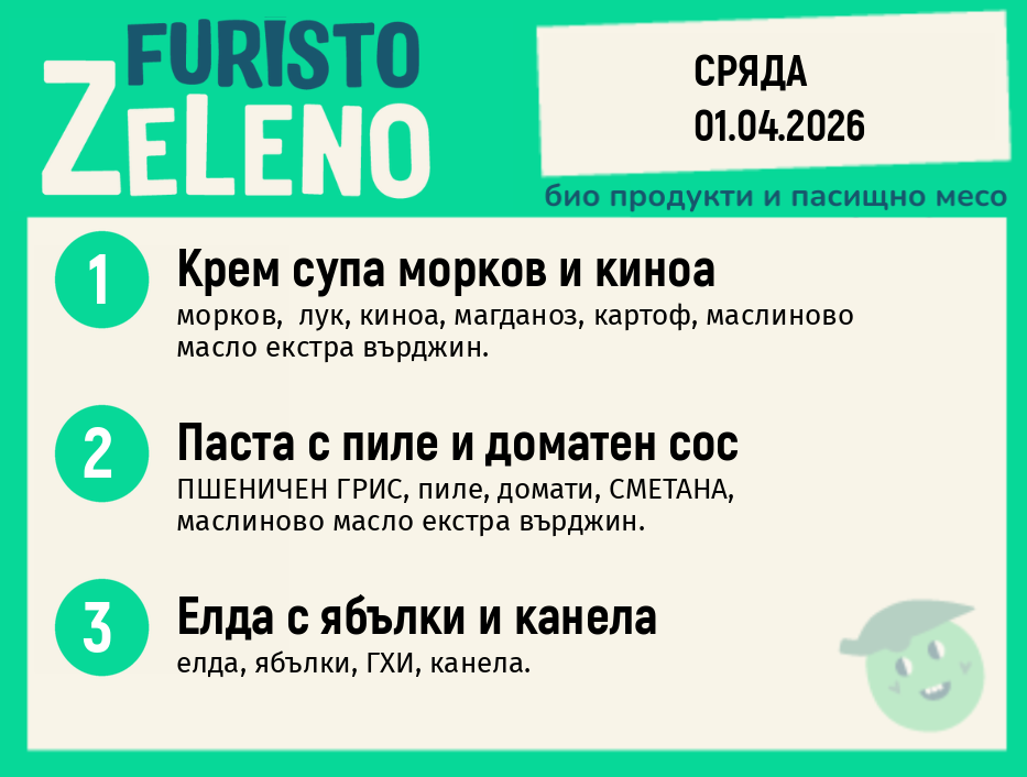 Месно 200 ZeLeno / 01 април