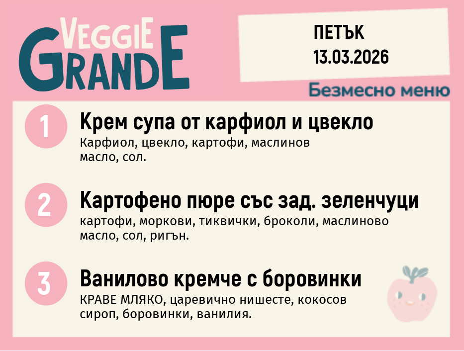 Меню 13.03 безмесно 300гр.