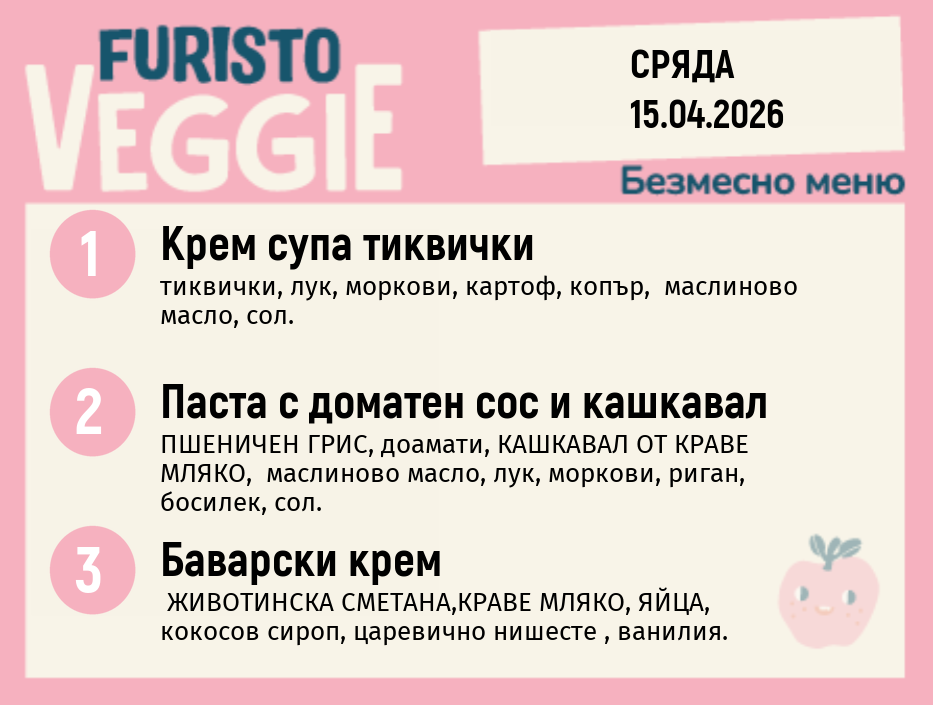 Меню 15.04 безмесно 200гр.