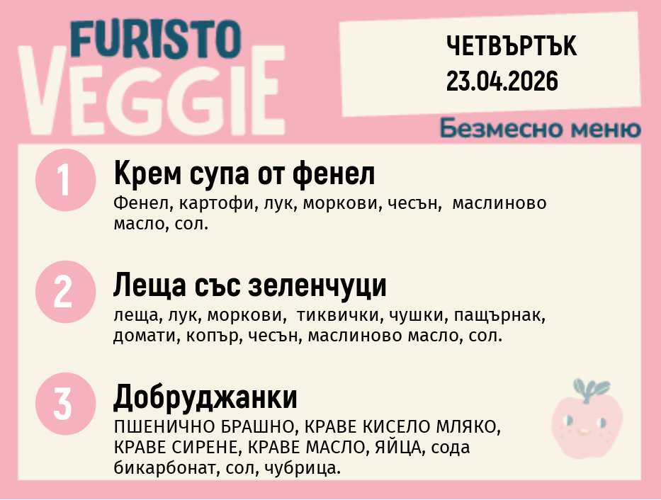 Меню 23.04 безмесно 200гр.