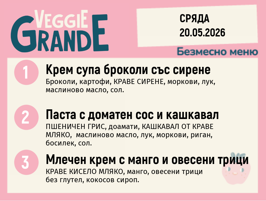 Меню 20.05 безмесно 300гр.