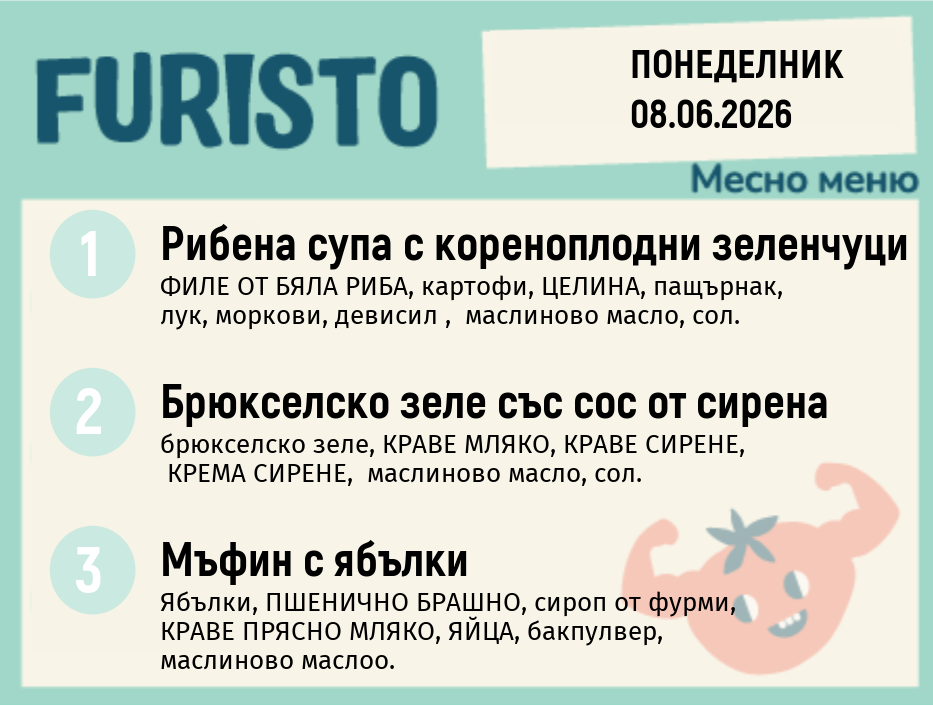 Меню 08.06 месно 200гр.