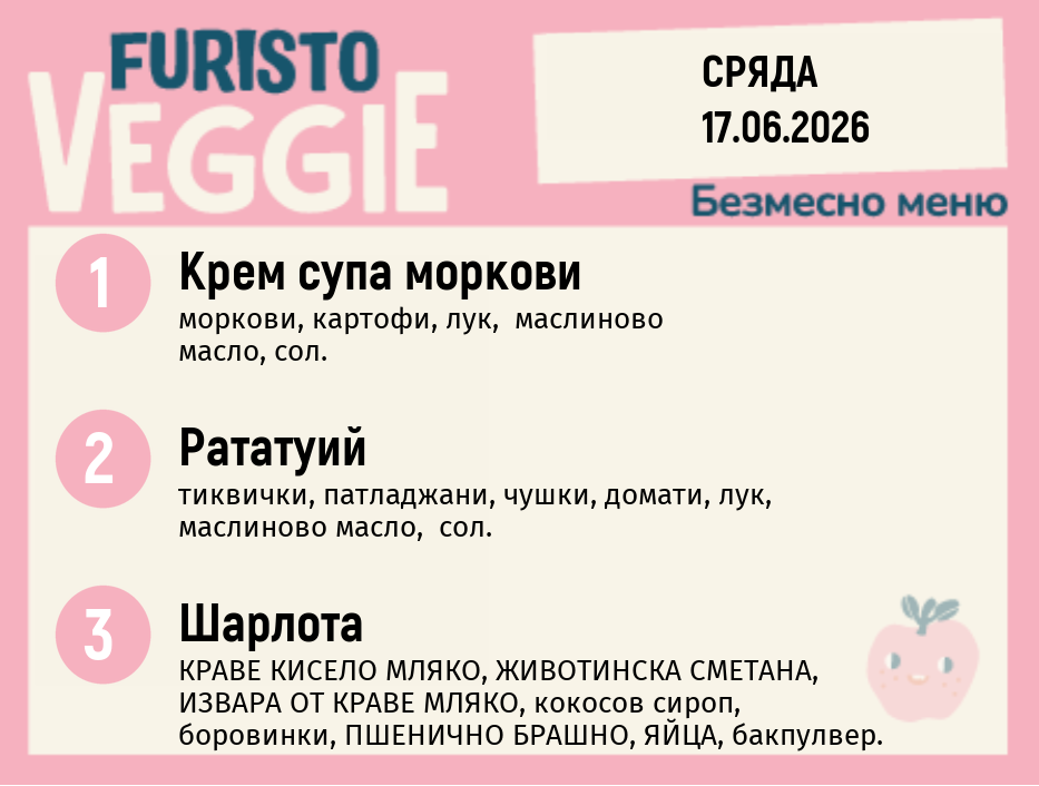 Меню 17.06 безмесно 200гр.