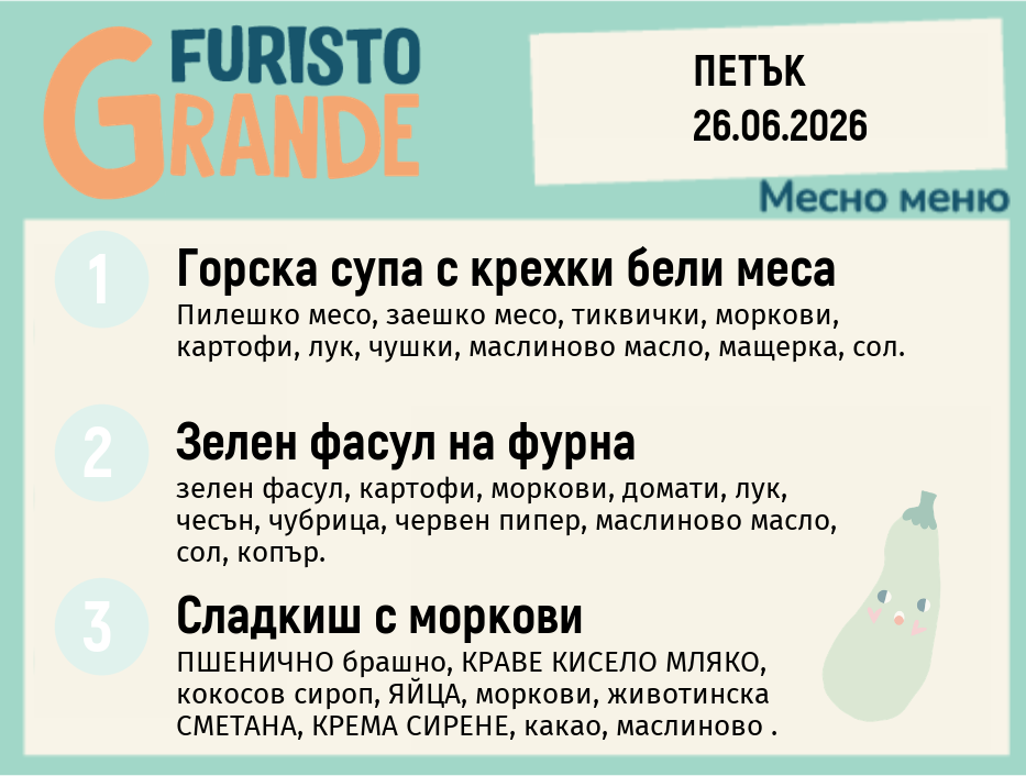 Меню 26.06 месно 300гр. 