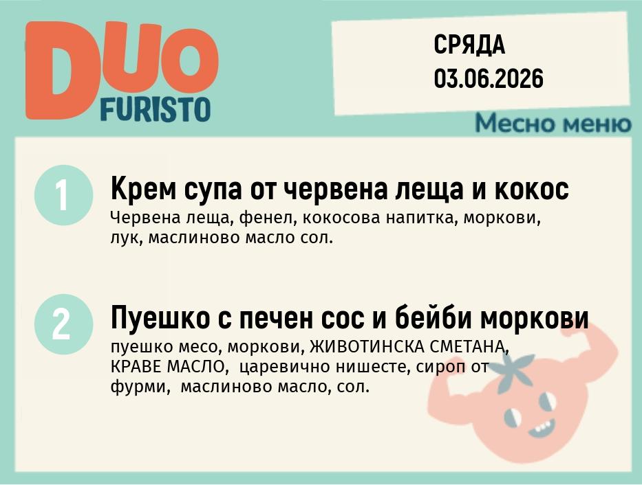 Меню 03.06 DUO 200гр.