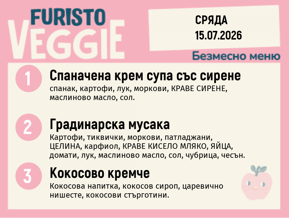 Меню 15.07 безмесно 200гр.