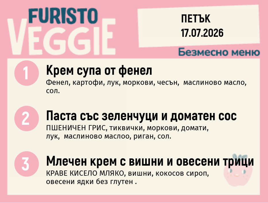 Меню 17.07 безмесно 200гр.
