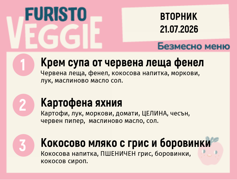 Меню 21.07 безмесно 200гр.