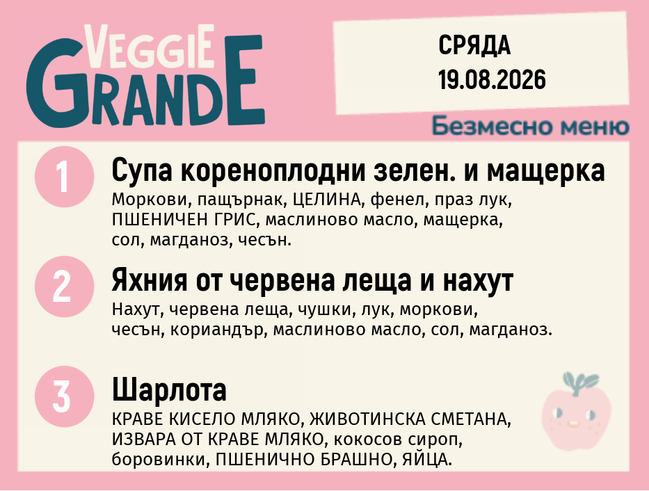 Меню 19.08 безмесно 300гр.