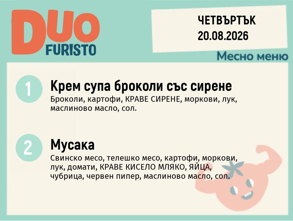 Меню 20.08 DUO 200гр.