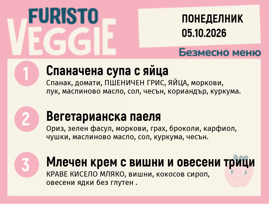 Меню 05.10 безмесно 200гр.