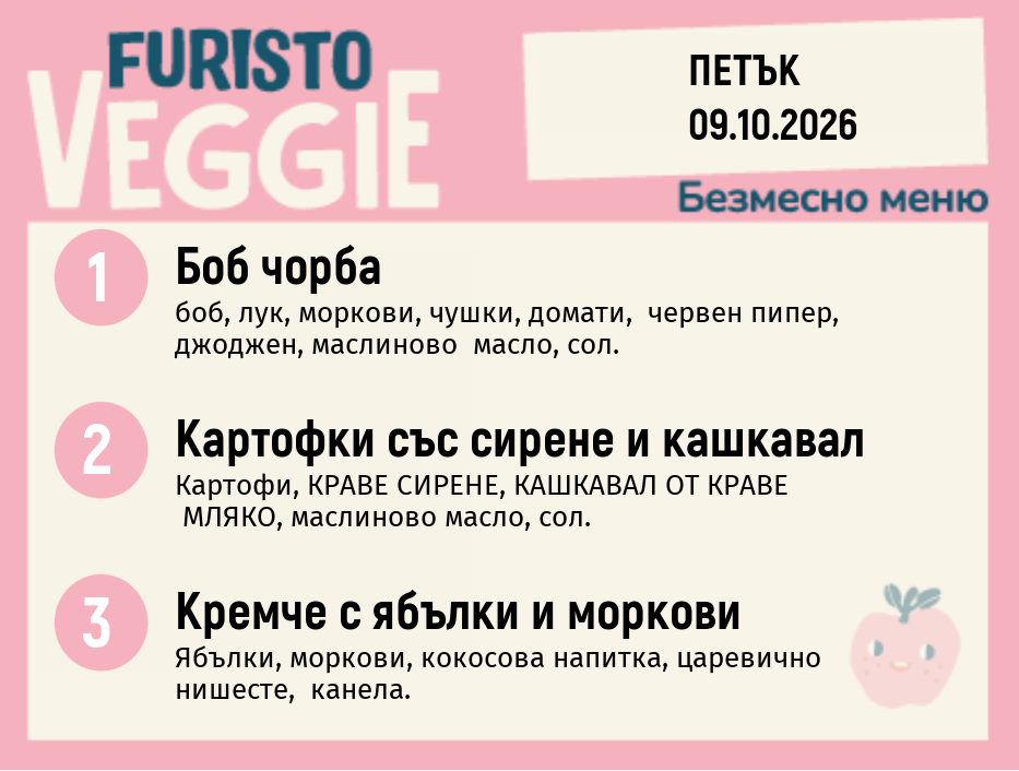 Меню 09.10 безмесно 200гр.