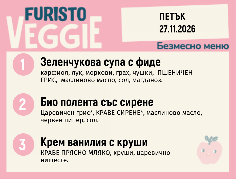 Меню 27.11 безмесно 200гр.