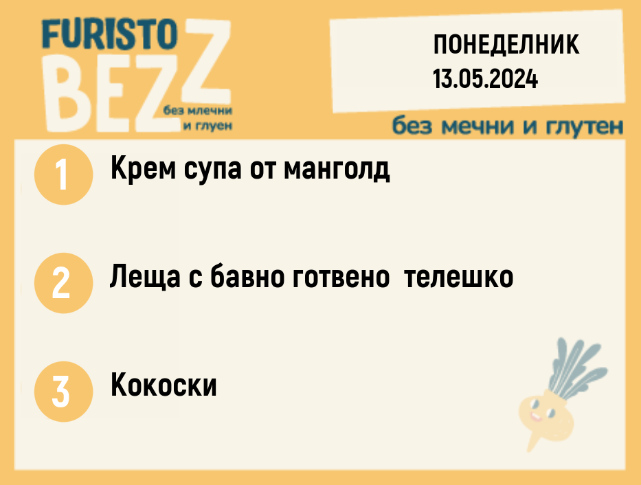 Меню Bezz 13.05 200гр.