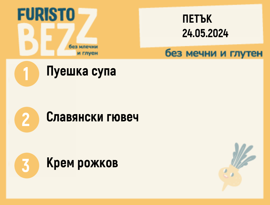 Меню Bezz 24.05 200гр.