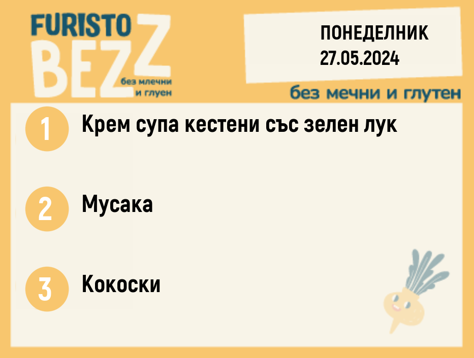 Меню Bezz 27.05 200гр.