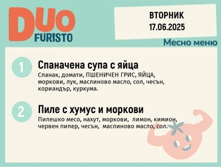 Меню 17.06 DUO 200гр.
