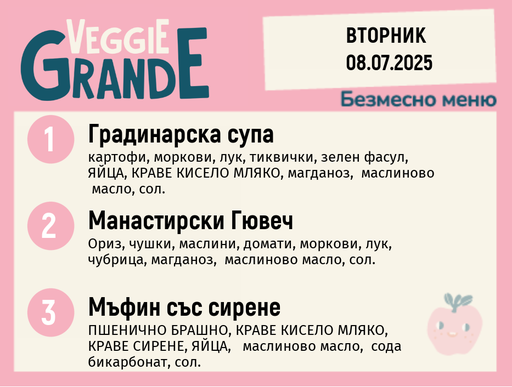 [DY.05.25.5649] Меню 08.07 безмесно 300гр.