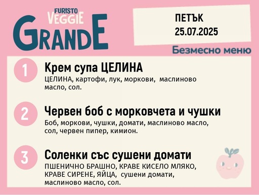 [DY.05.25.5680] Меню 25.07 безмесно 300гр.