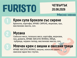 Меню 20.08 месно 200гр.