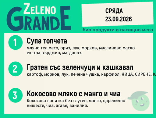 [DY.08.26.12227] Месно 270 ZeLeno / 23 септември