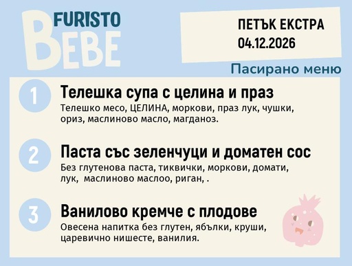 [DY.10.26.13112] Меню 04.12 Екстра Bebe 200гр.